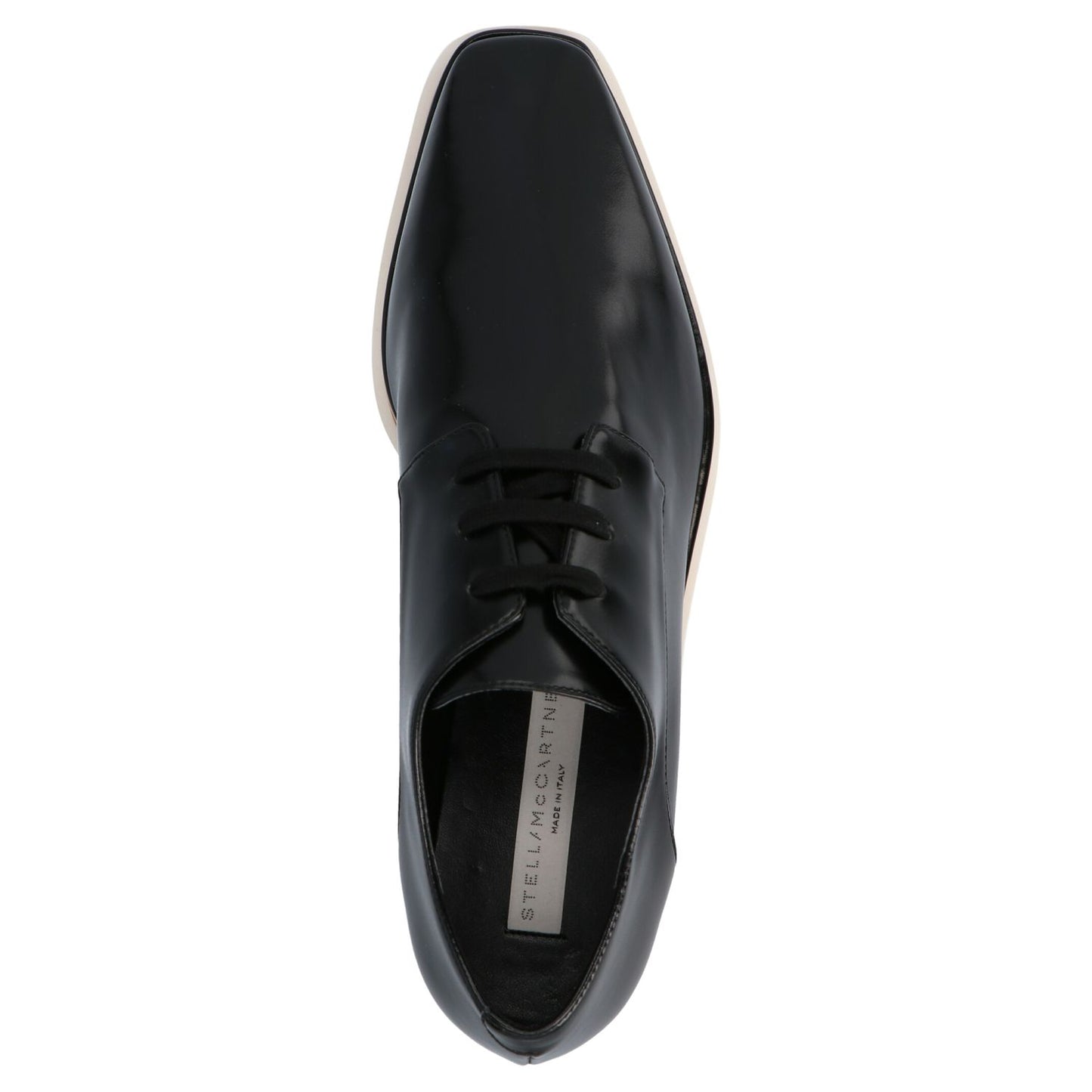 Stella McCartney Black Polyethylene Wedge Sandals