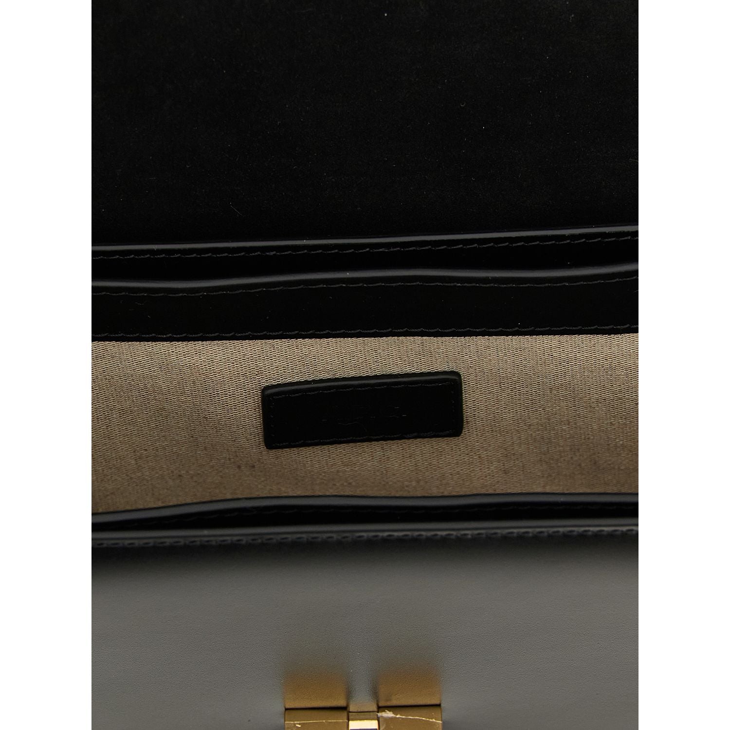 A.P.C. Black Cowhide Crossbody Bag