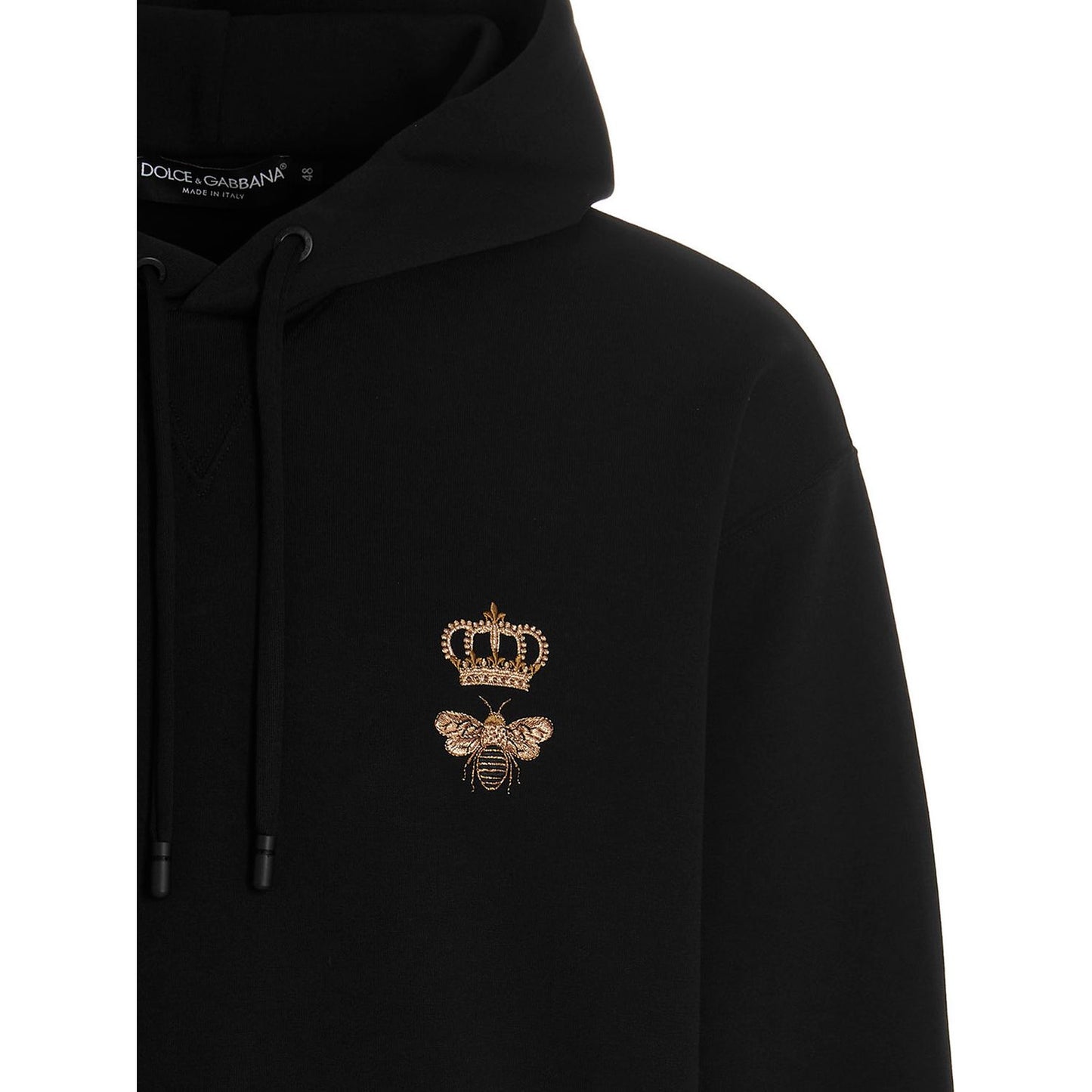 Dolce & Gabbana Black Cotton Sweatshirt