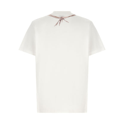 Moschino White Cotton T-Shirt
