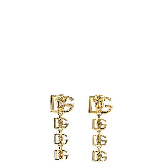Dolce & Gabbana Gold Brass Earrings