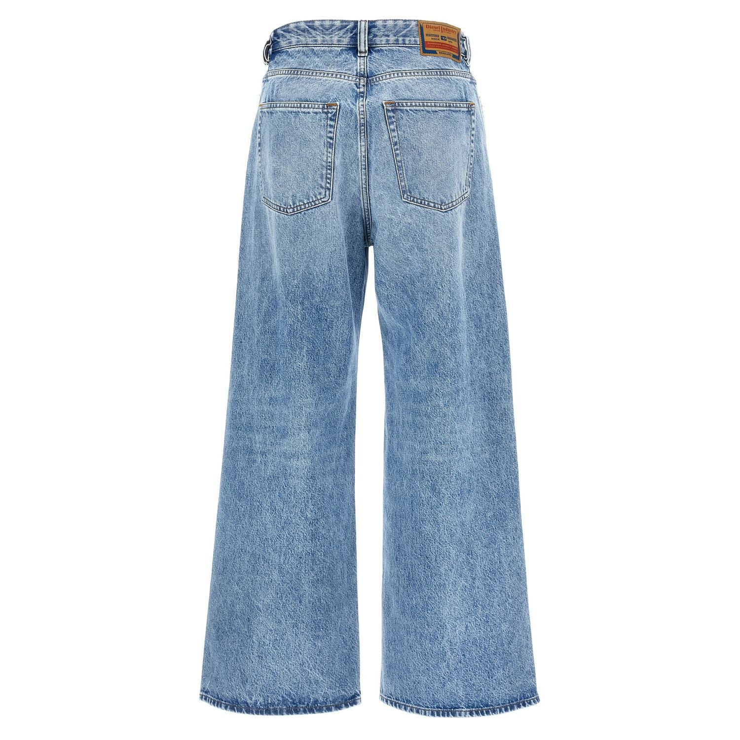 Diesel Blue Cotton Jeans Denim