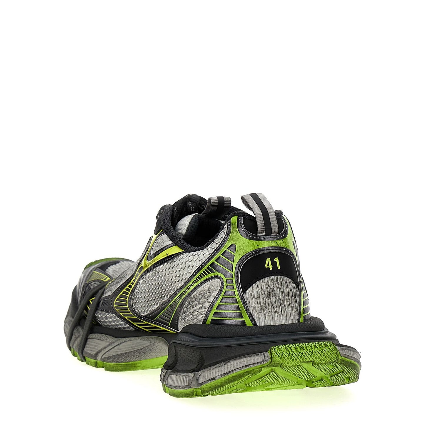 Balenciaga Gray Polyethylene Athletic Sneakers
