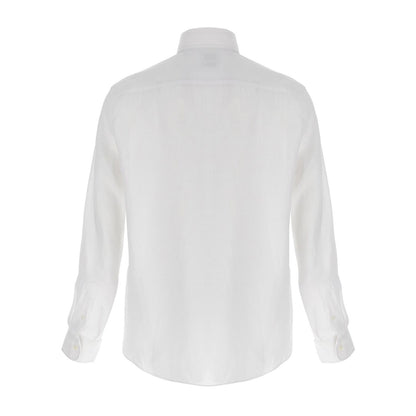 Brunello Cucinelli White Linen Blouse