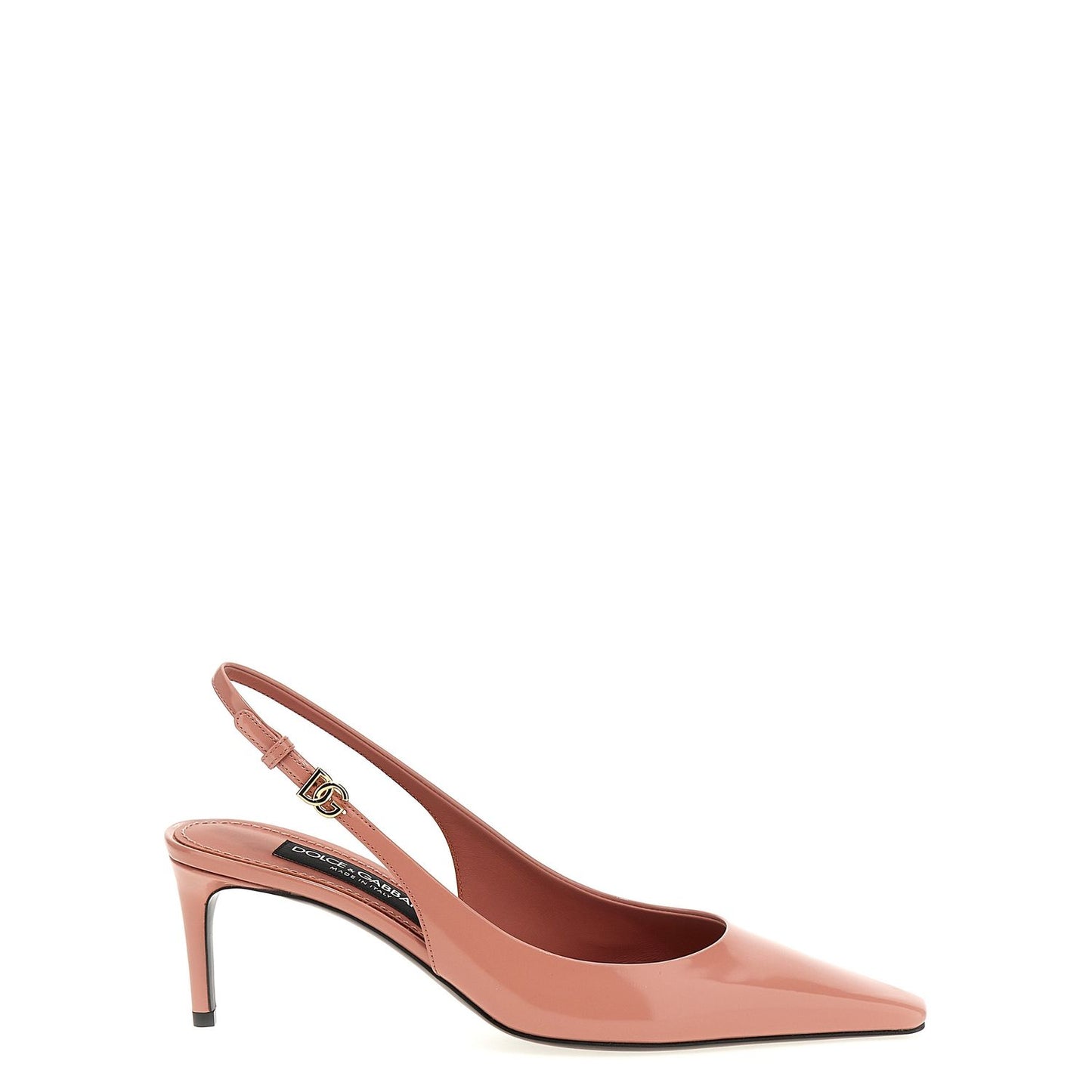 Dolce & Gabbana Multicolor Calfskin Mid Heel Pumps