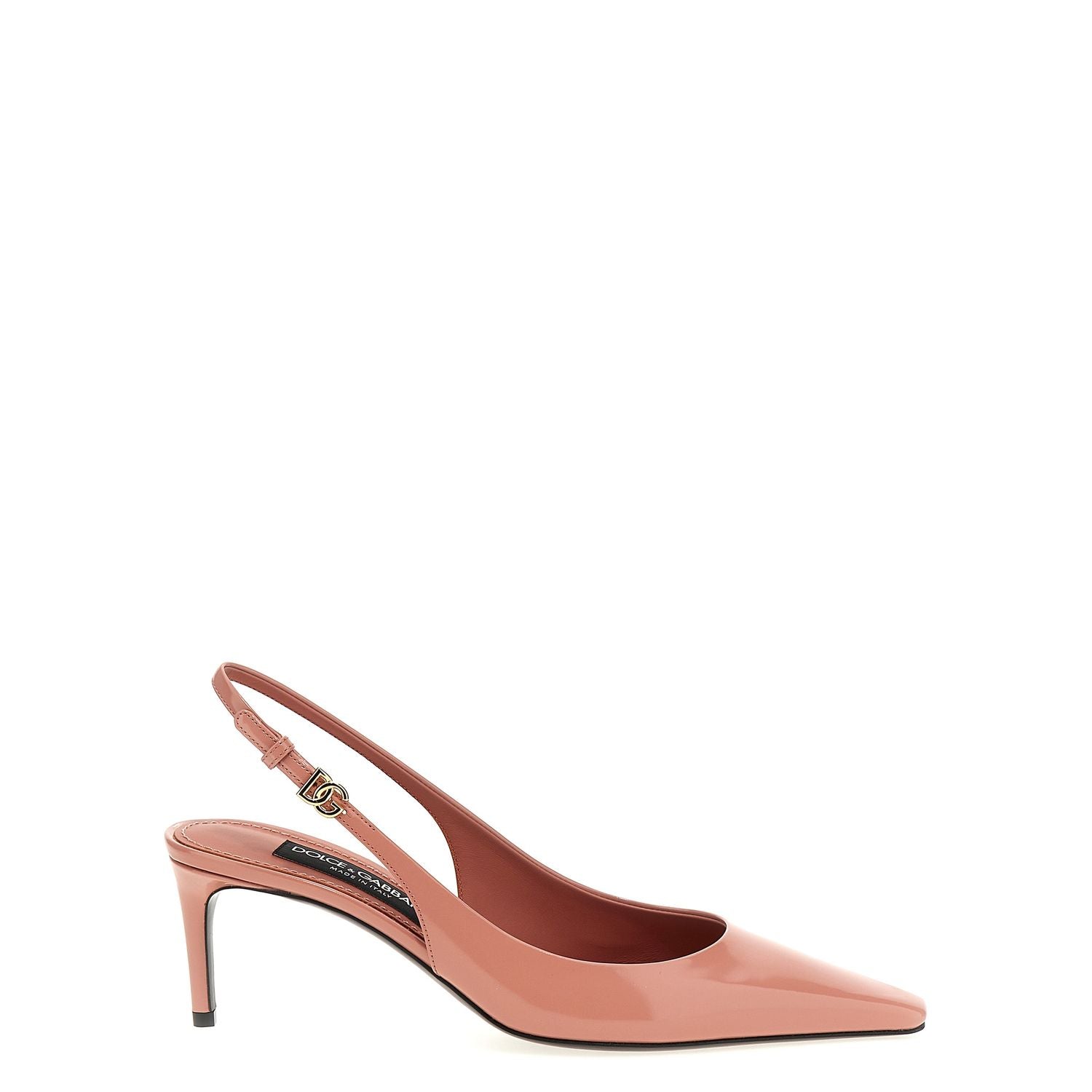 Dolce & Gabbana Multicolor Calfskin Mid Heel Pumps