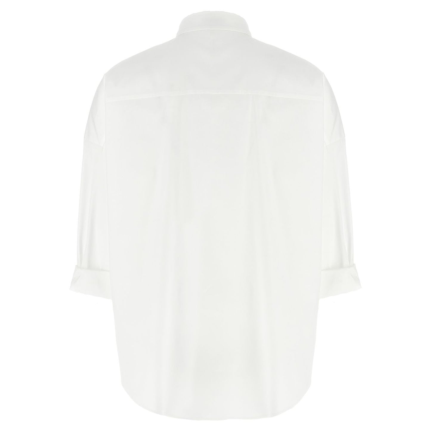 Brunello Cucinelli White Cotton Blouse