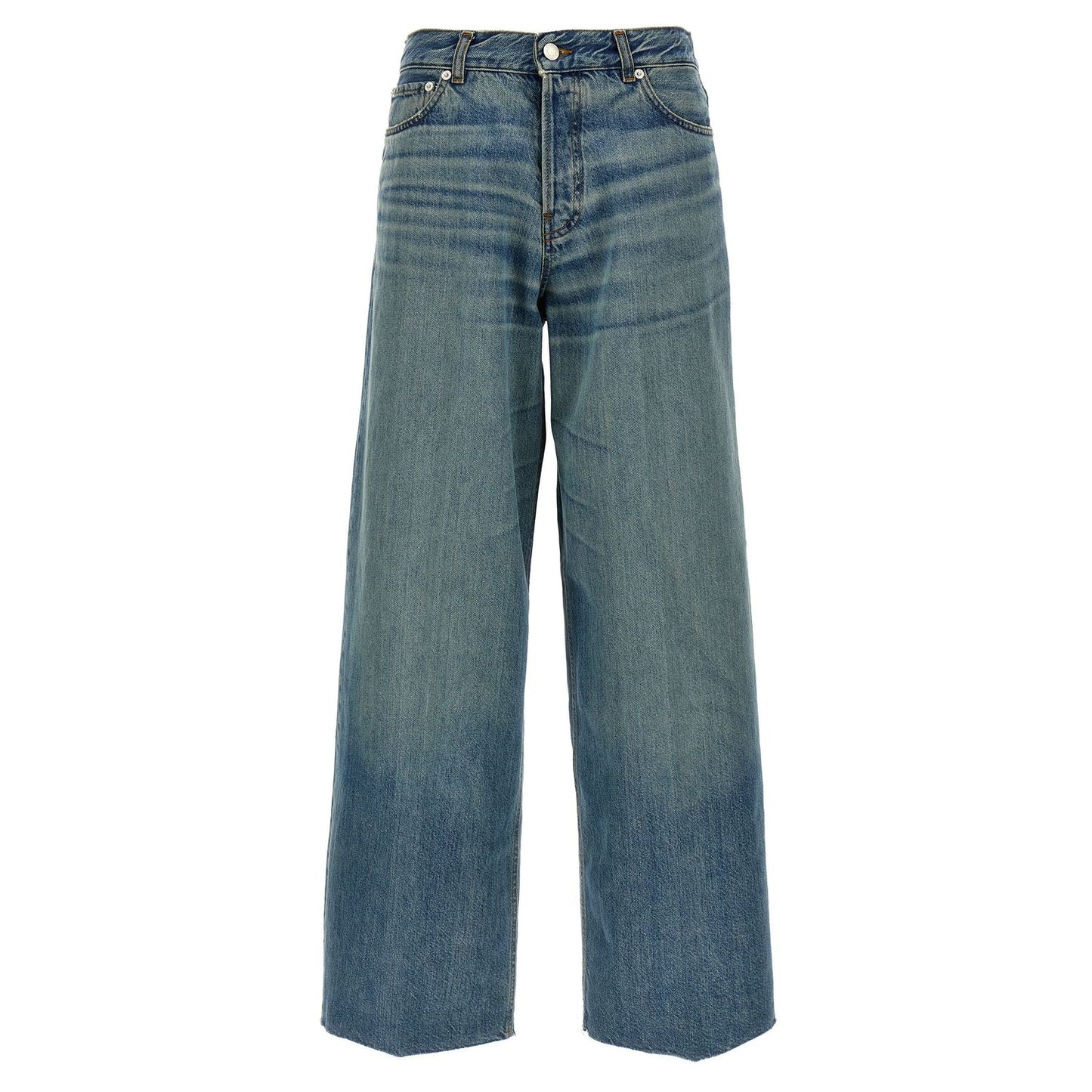 Haikure Blue Cotton Jeans Denim