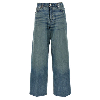 Haikure Blue Cotton Jeans Denim