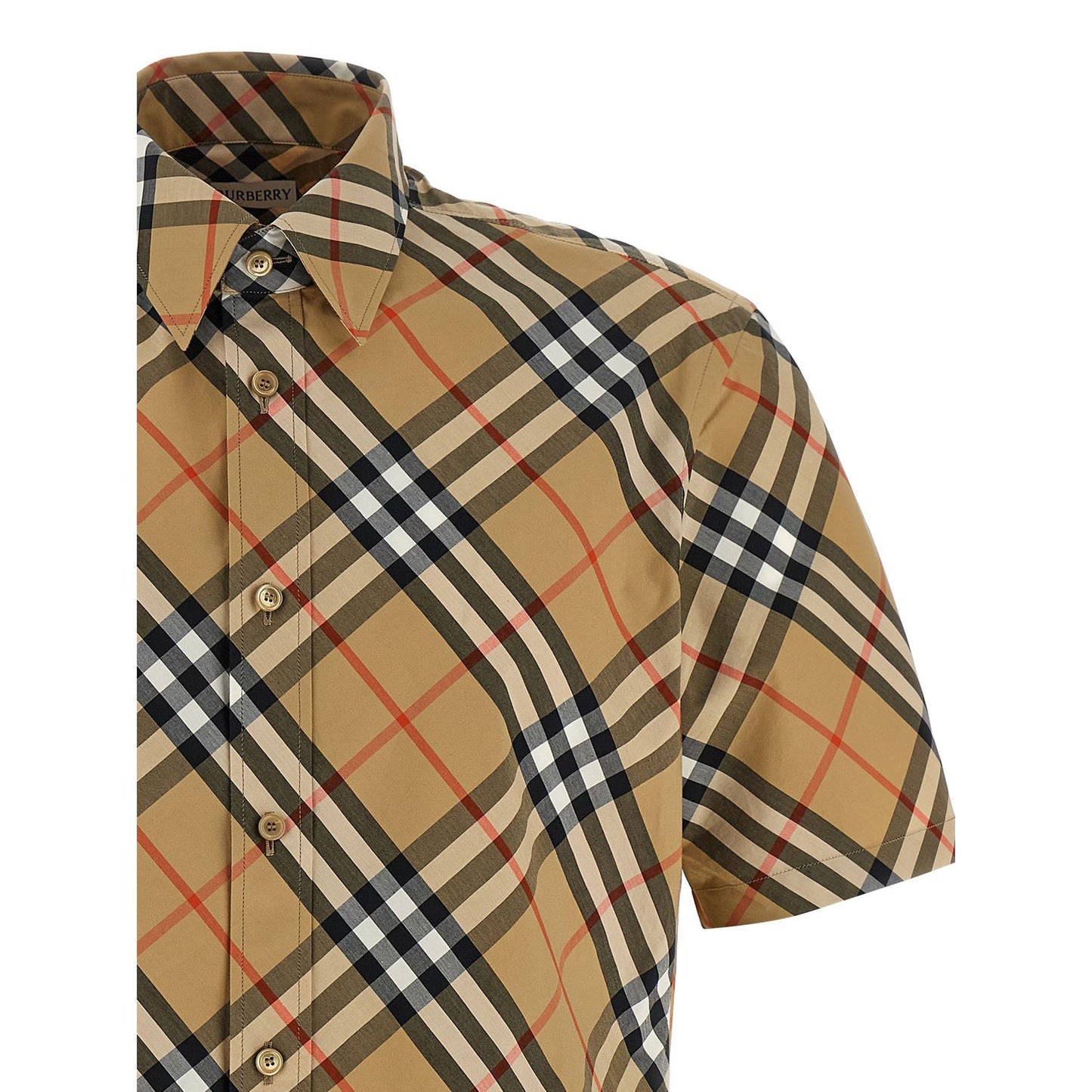 Burberry Beige Cotton Blouse
