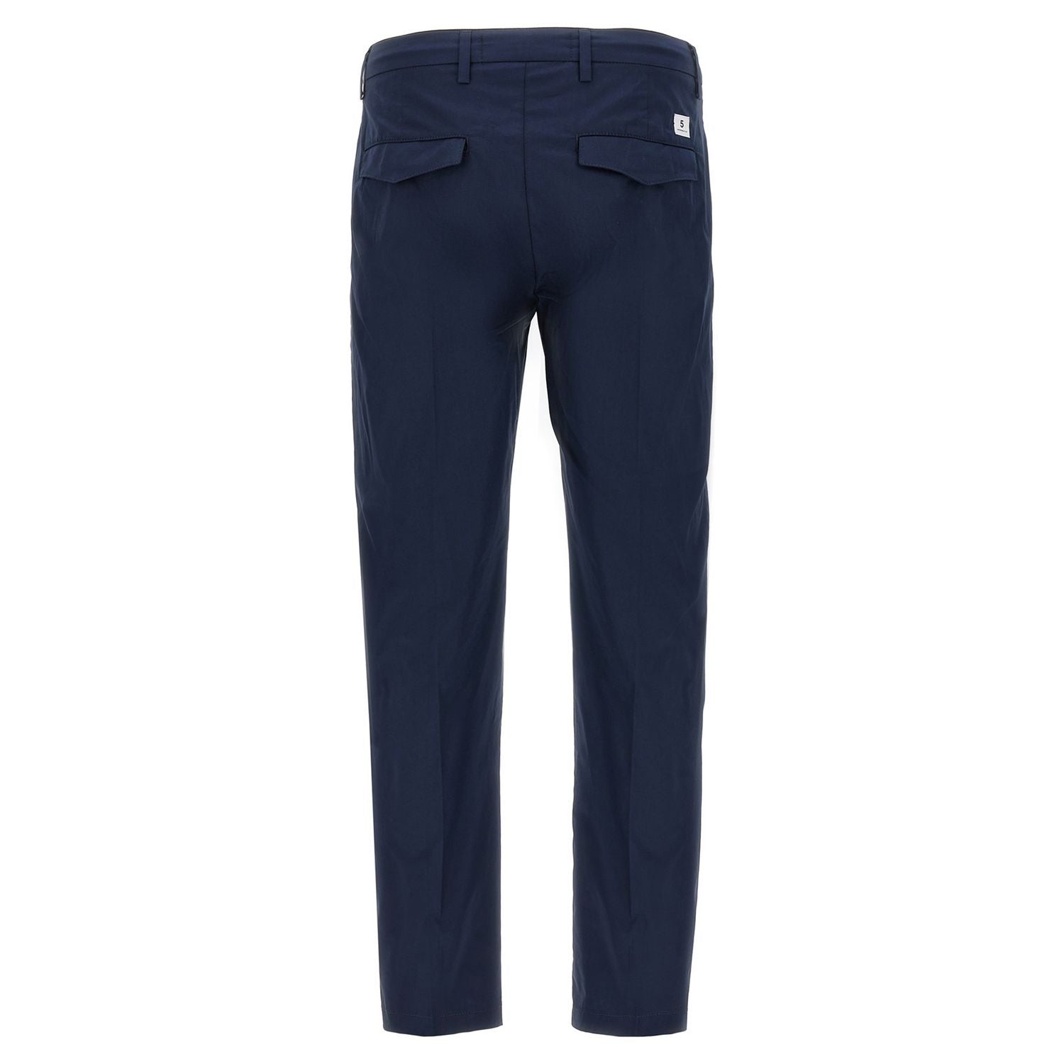 Department 5 Blue Cotton Cropped Pants