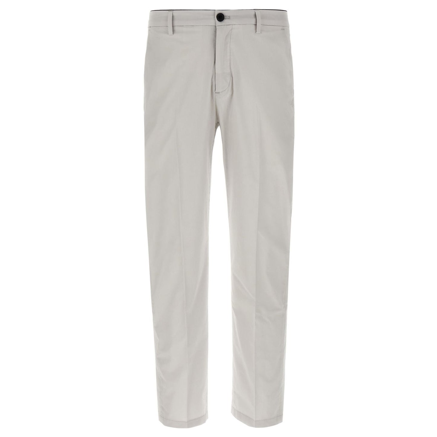 Department 5 Gray Cotton Cropped Pants