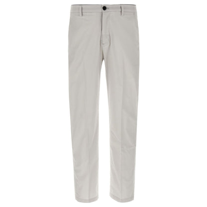 Department 5 Gray Cotton Cropped Pants