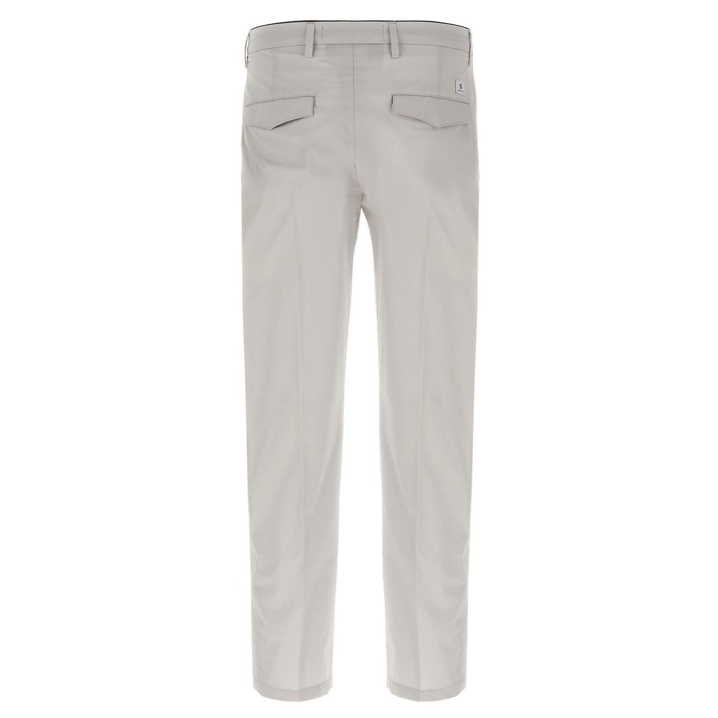 Department 5 Gray Cotton Cropped Pants