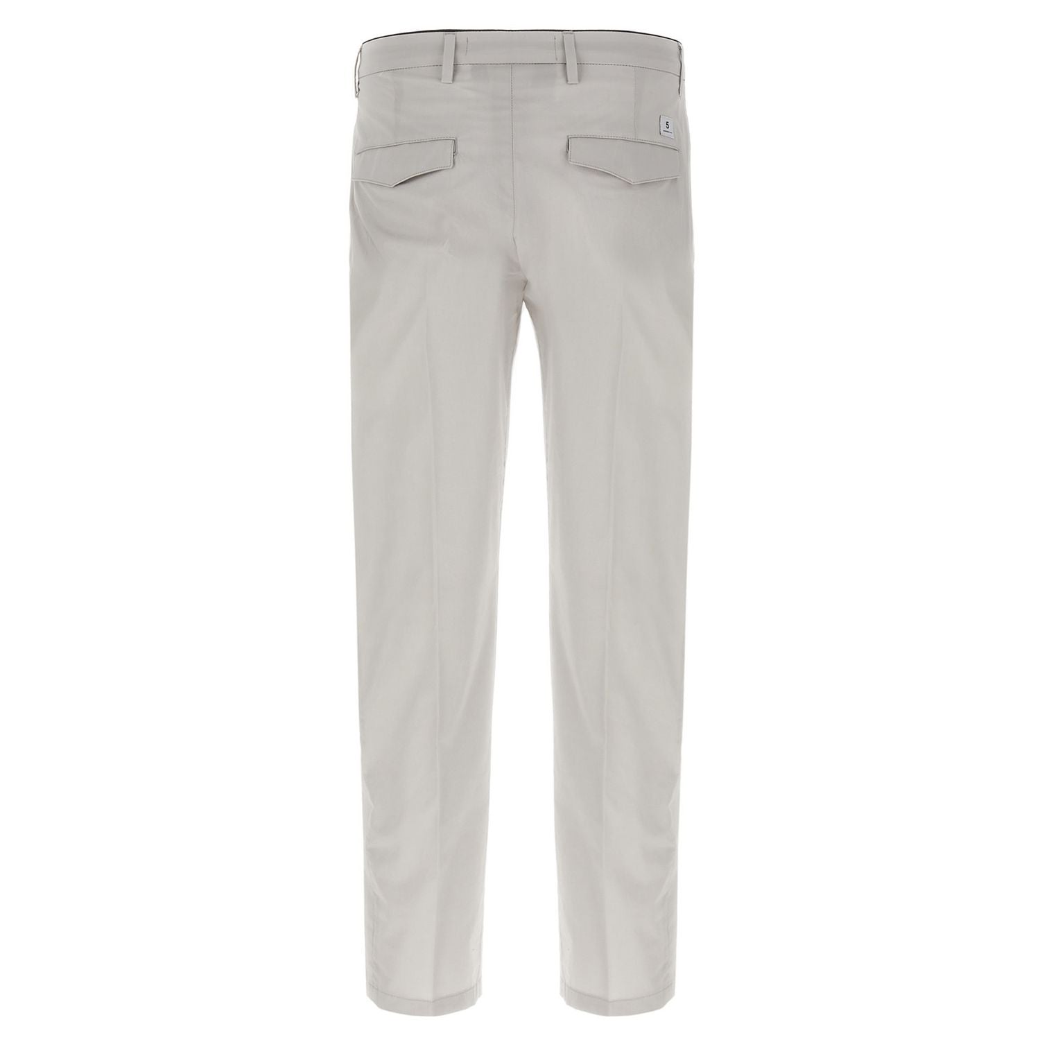 Department 5 Gray Cotton Cropped Pants