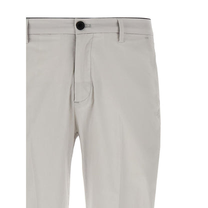 Department 5 Gray Cotton Cropped Pants