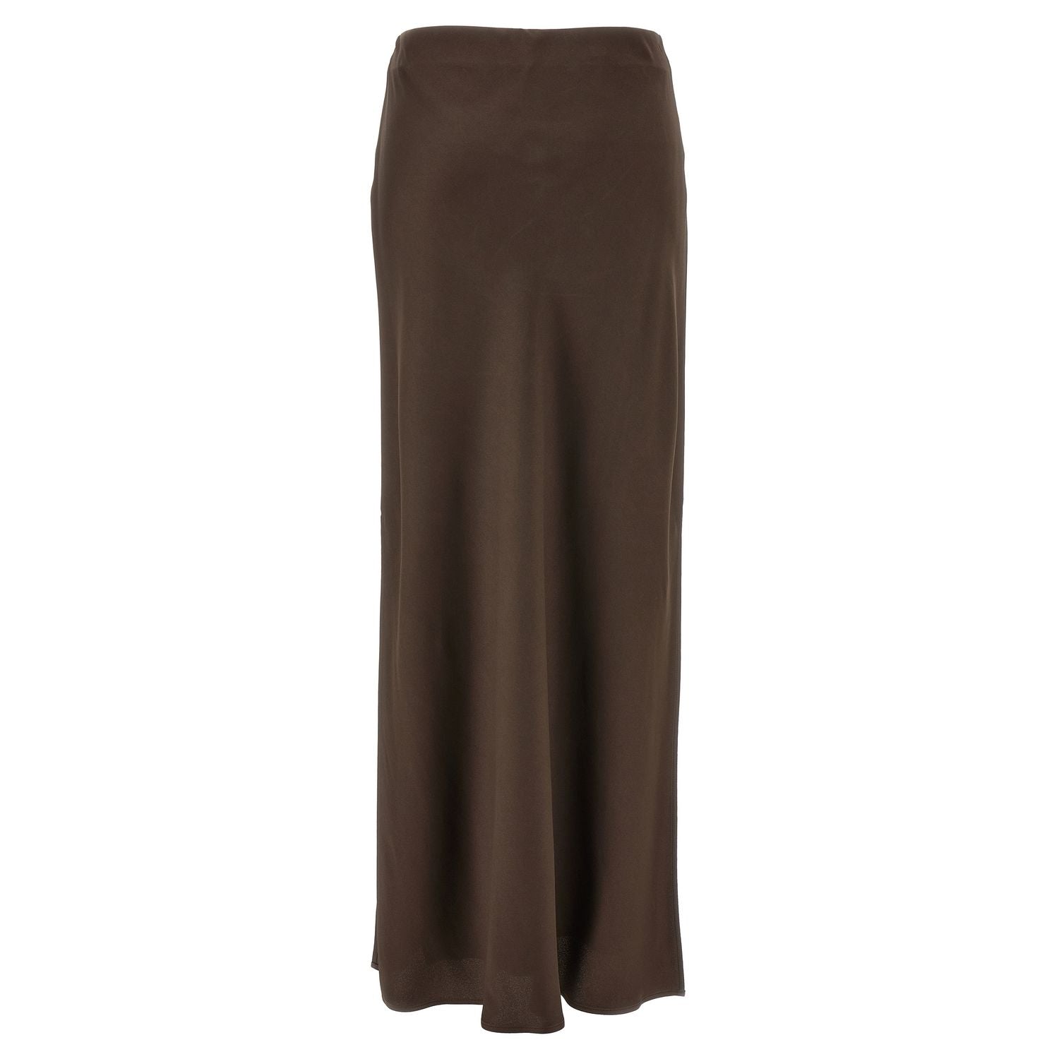 Brunello Cucinelli Brown Acetate Mini Skirt