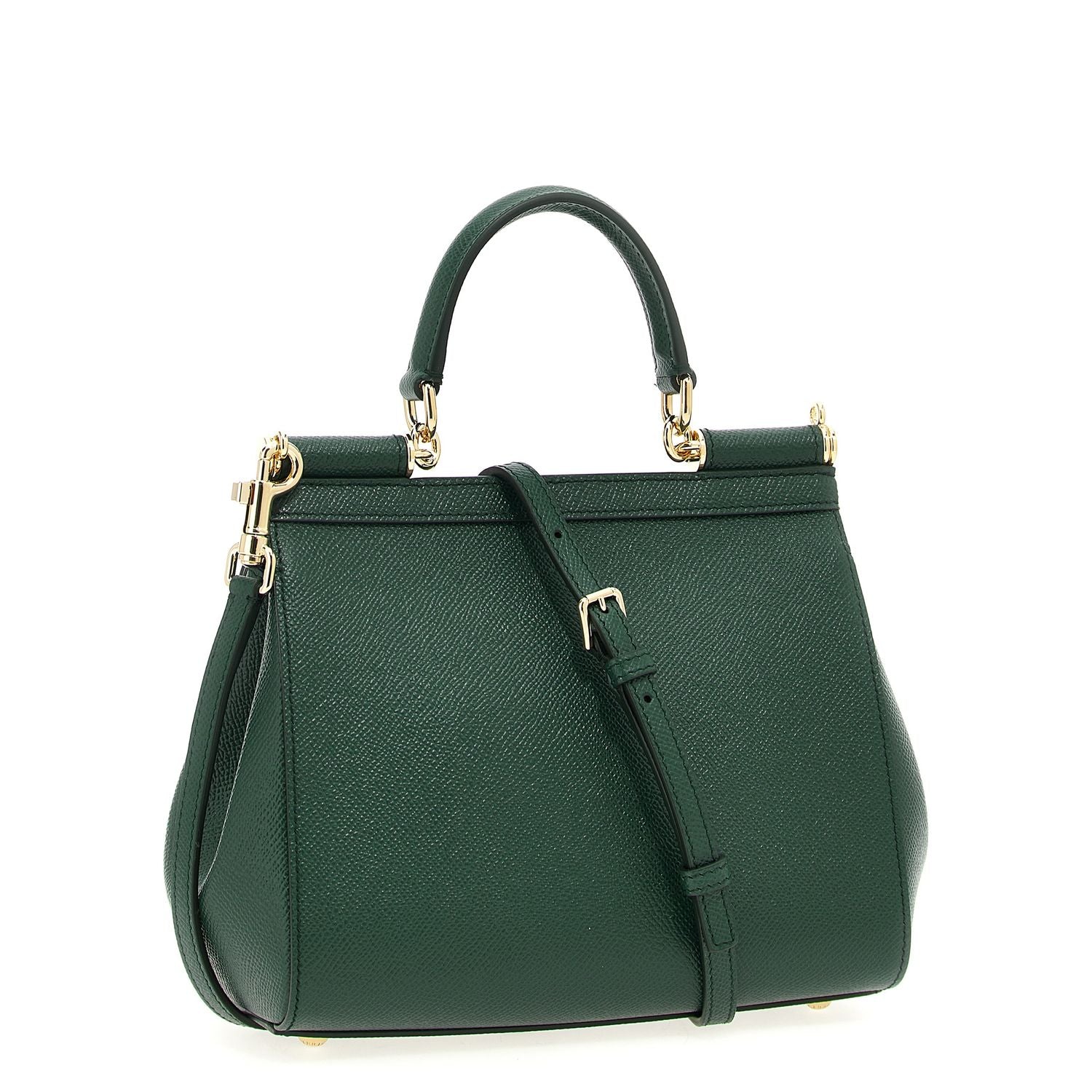 Dolce & Gabbana Bicolor Calfskin Handbag