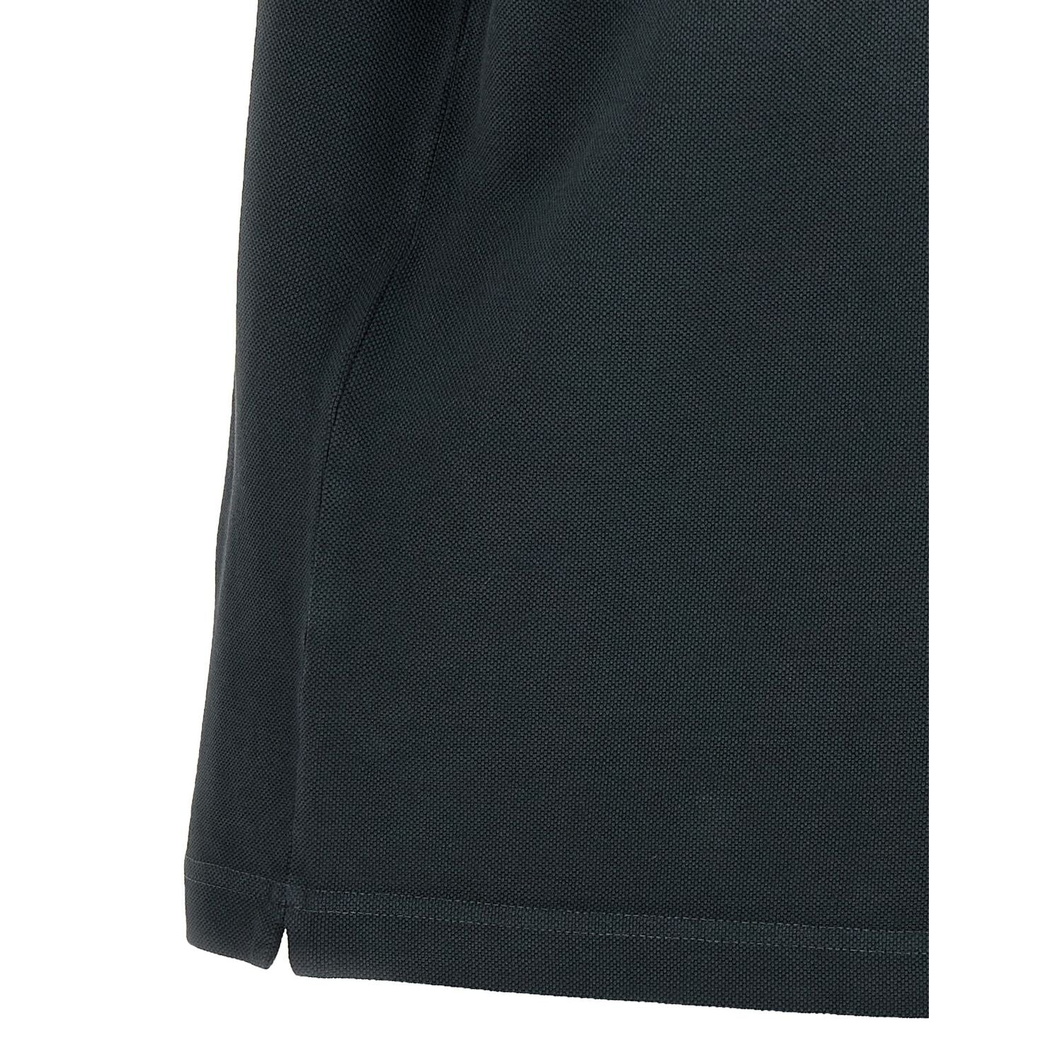 Alexander McQueen Gray Cotton Polo Shirt