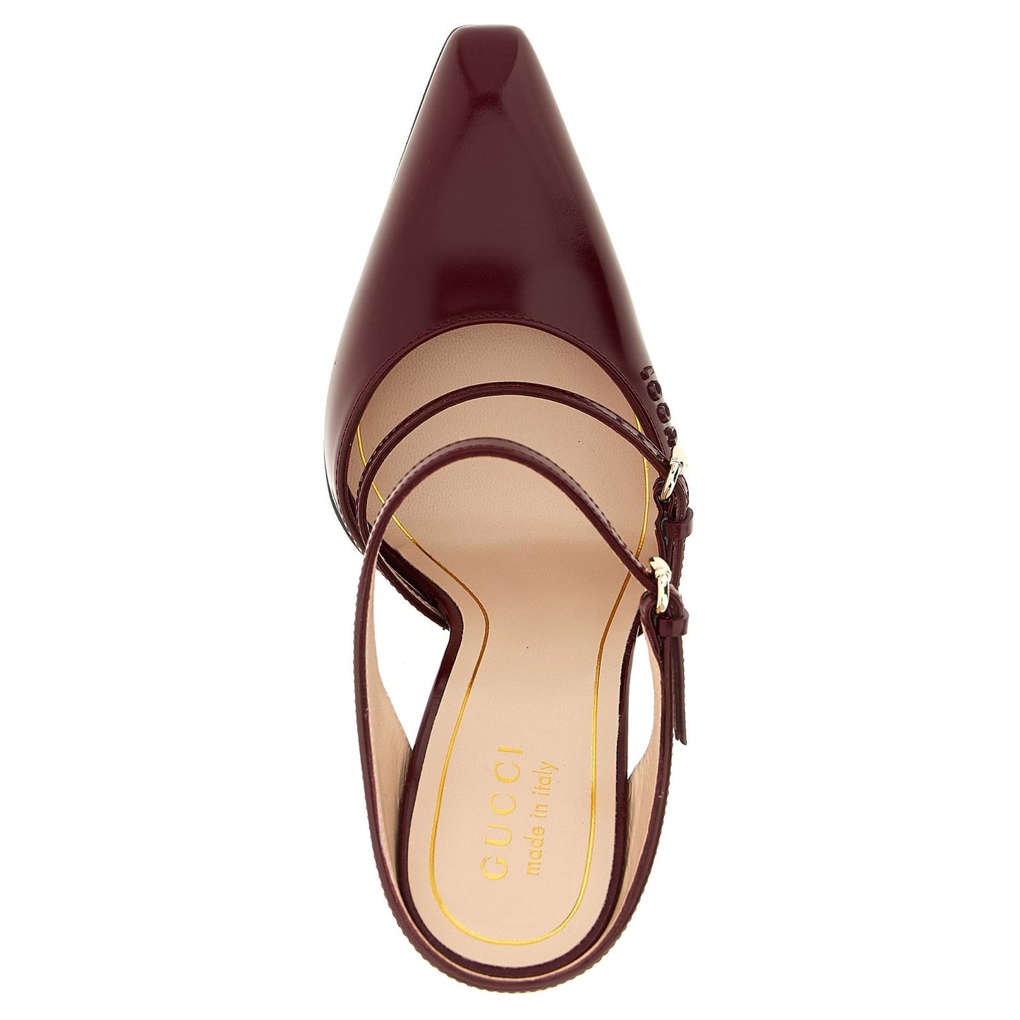 Gucci Multicolor Leather Wedge Sandals