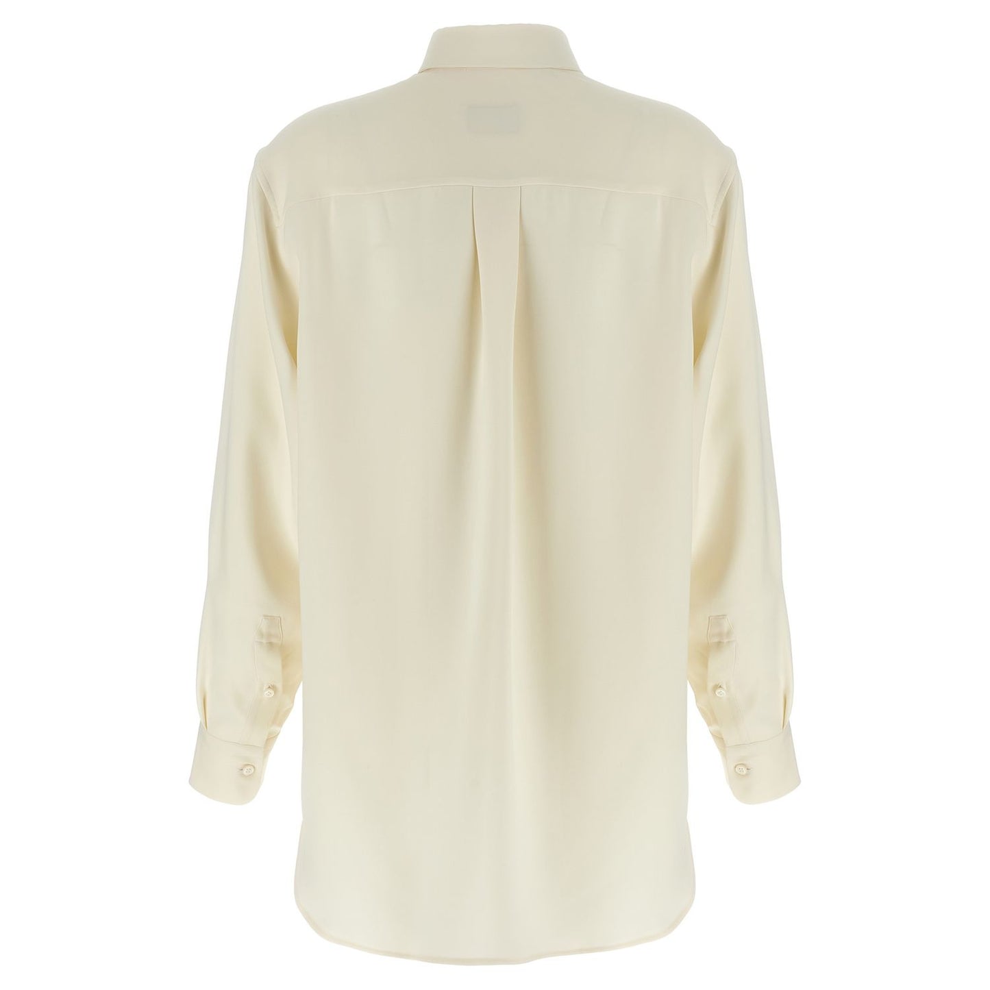 Brioni White Silk Blouse