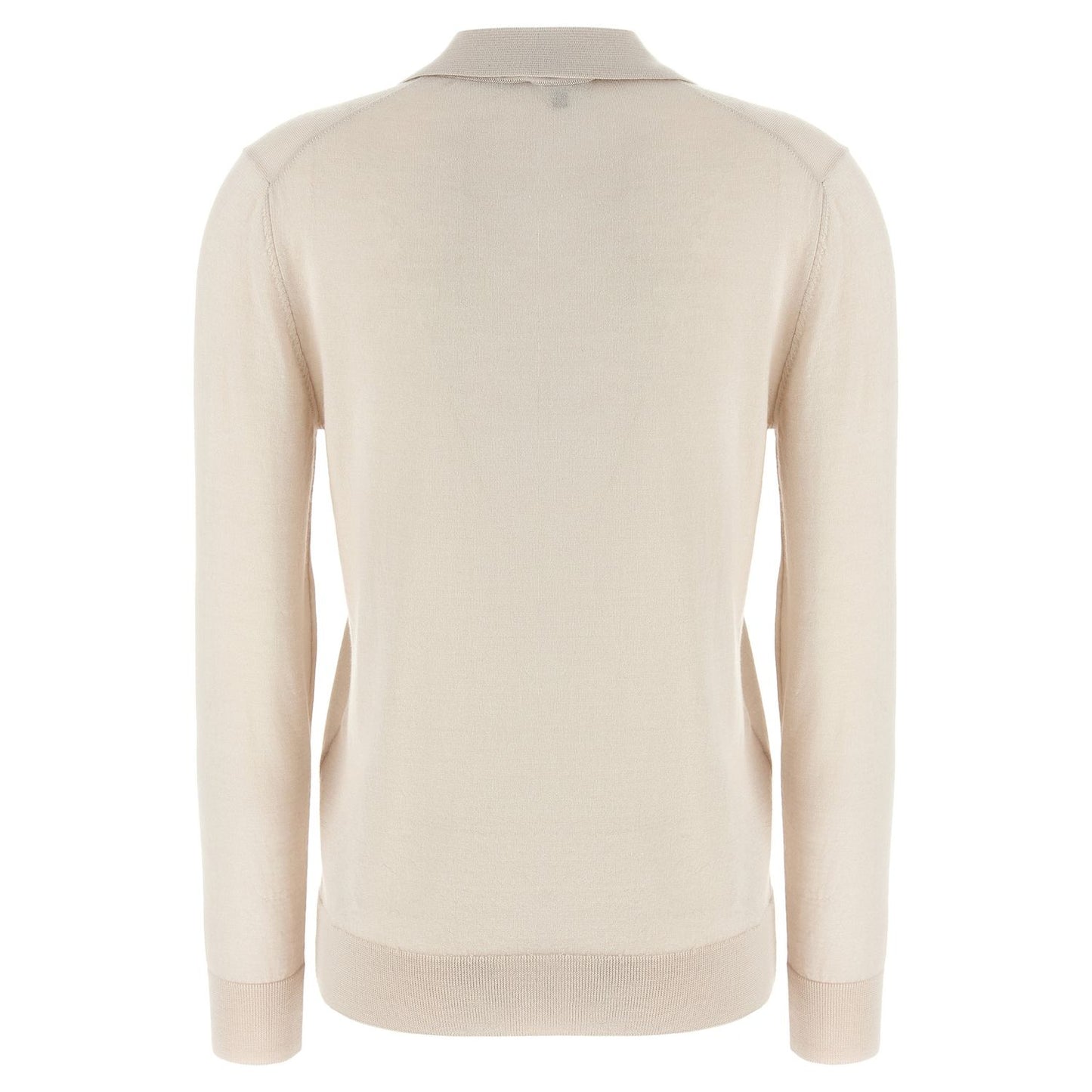Brioni Beige Cashmere Polo Shirt
