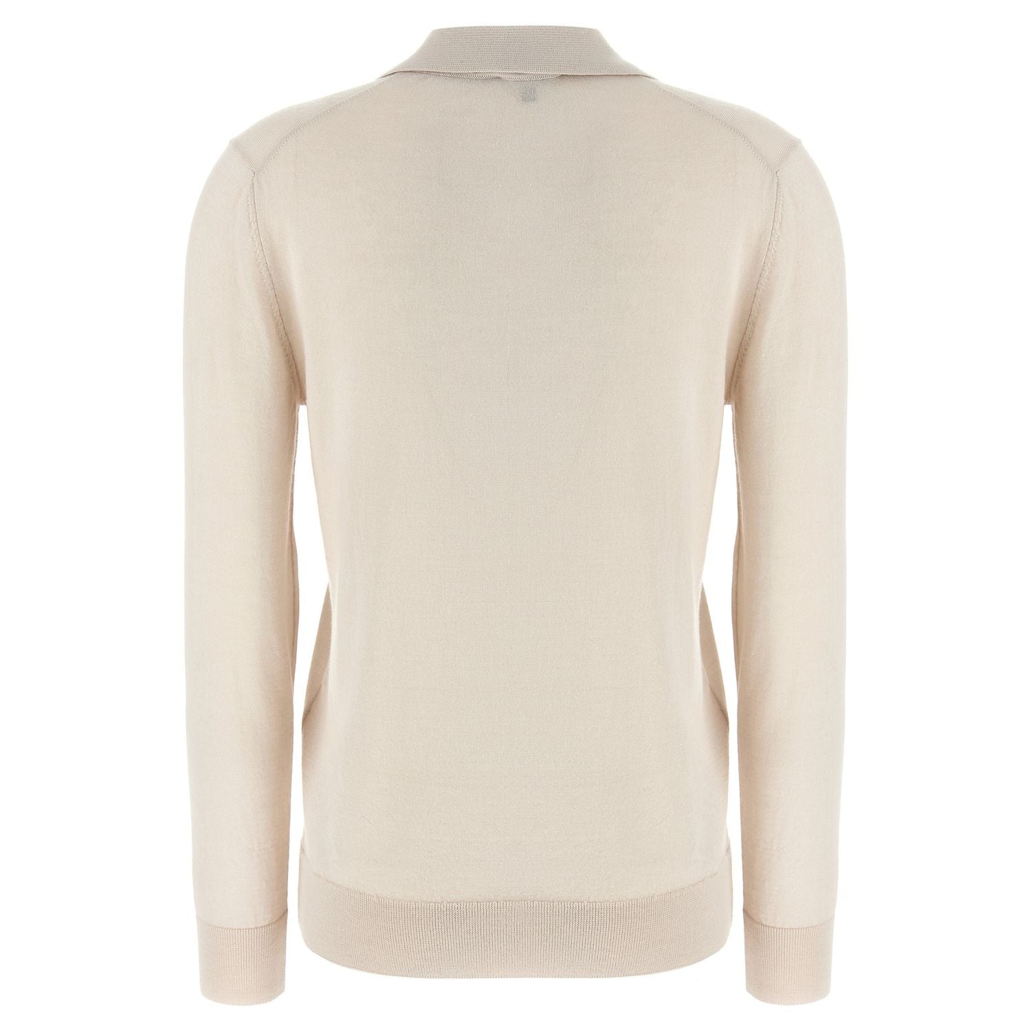 Brioni Beige Cashmere Polo Shirt