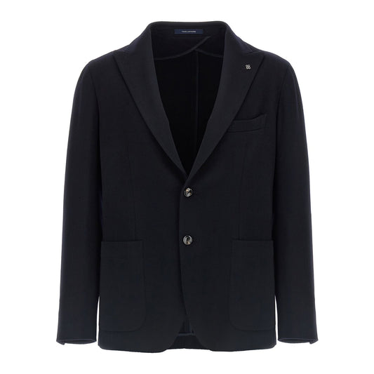 Tagliatore Blue Cashmere Blazer