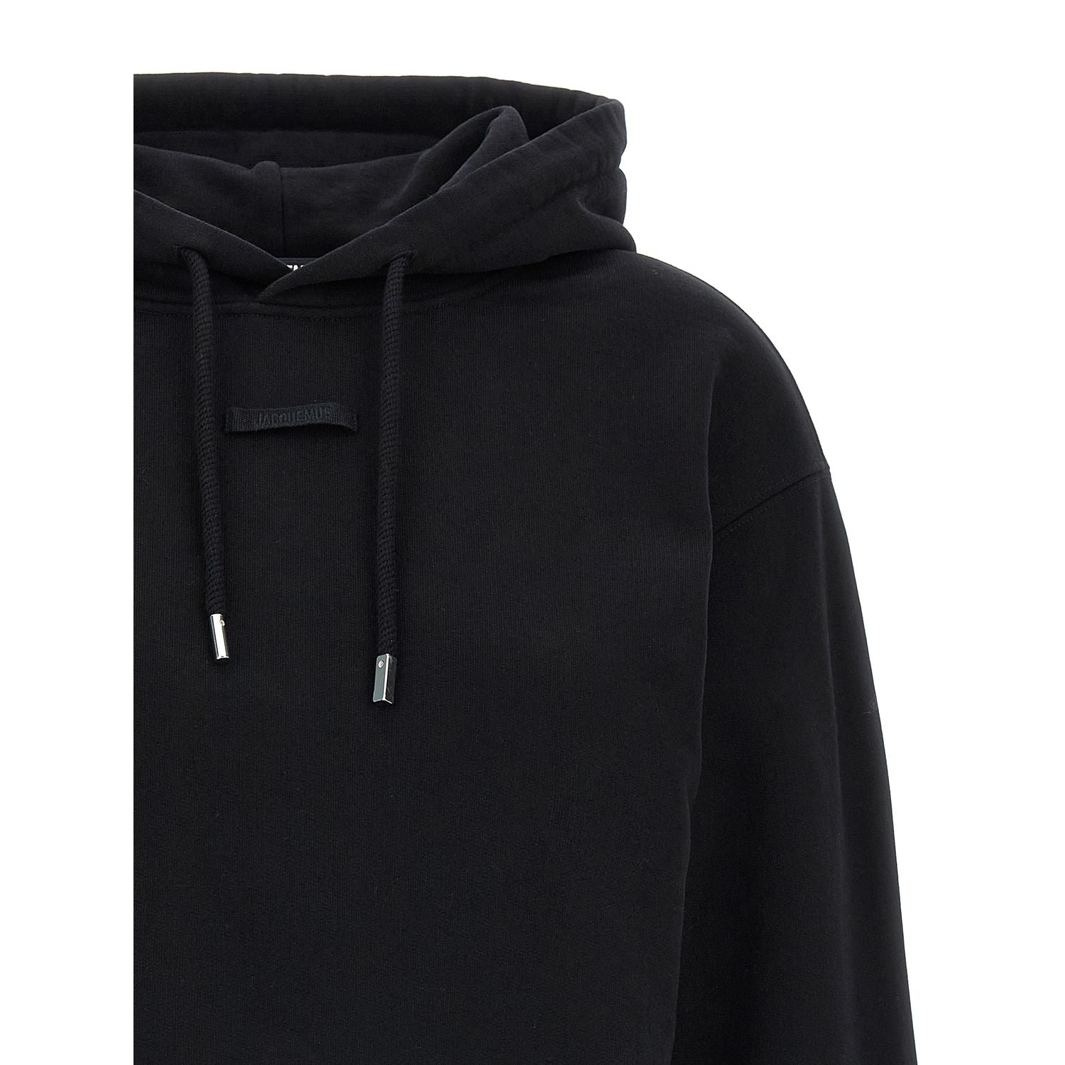 Jacquemus Black Cotton Hoodie