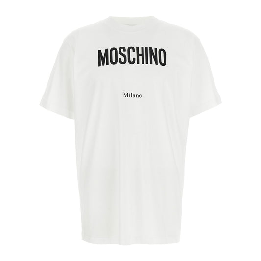 Moschino Bicolor Cotton T-Shirt
