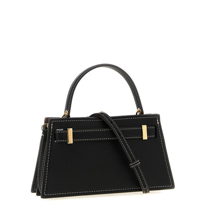 Tory Burch Black Cowhide Handbag