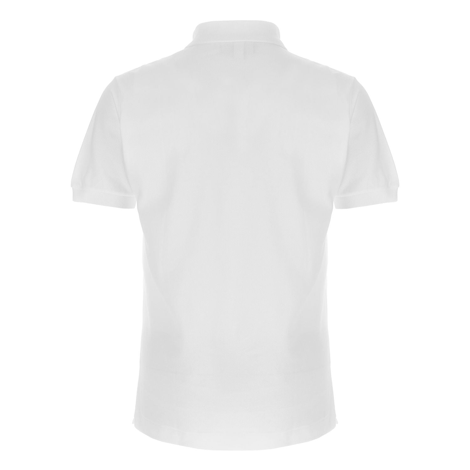 Lacoste White Cotton Polo Shirt