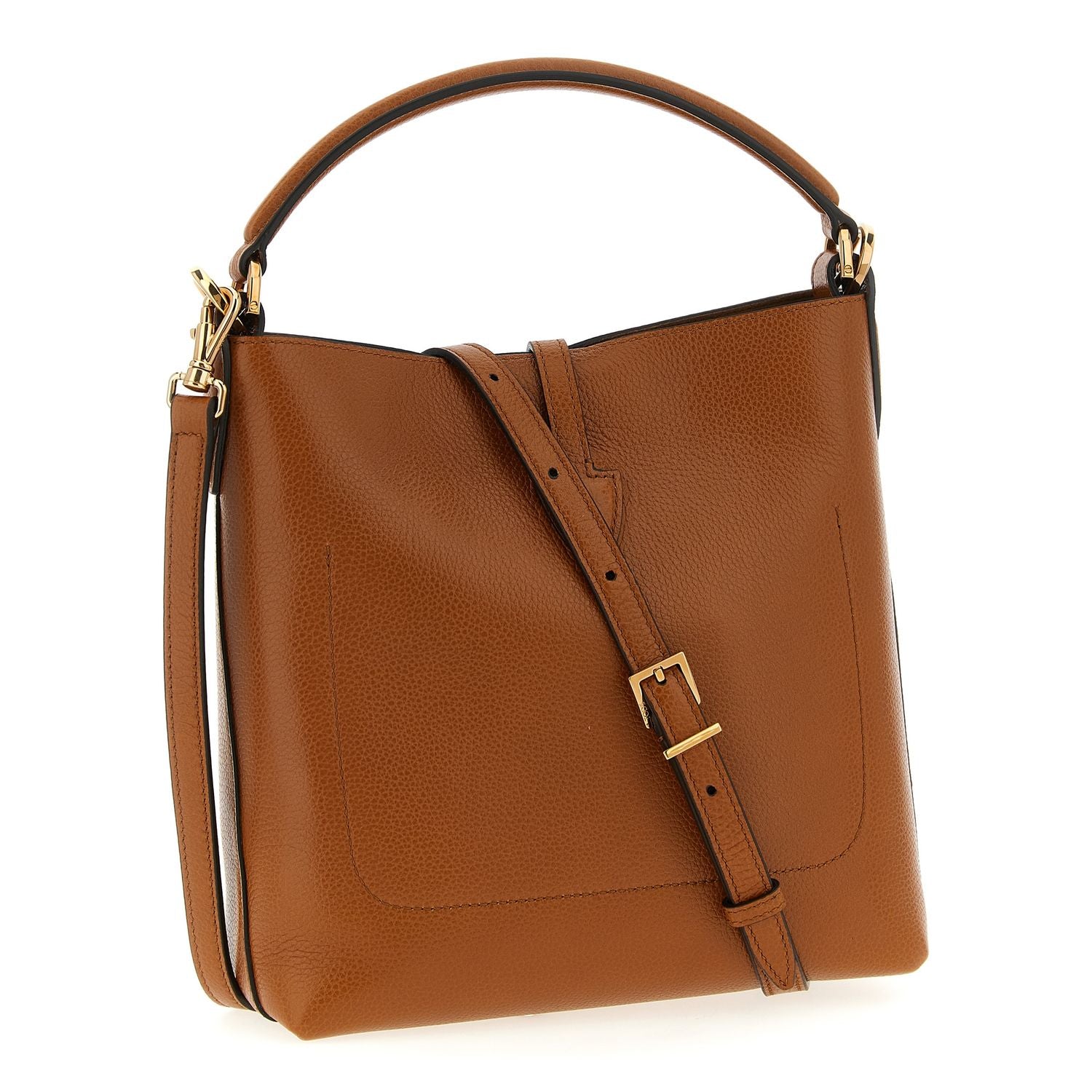 Tod's Brown Calfskin Handbag