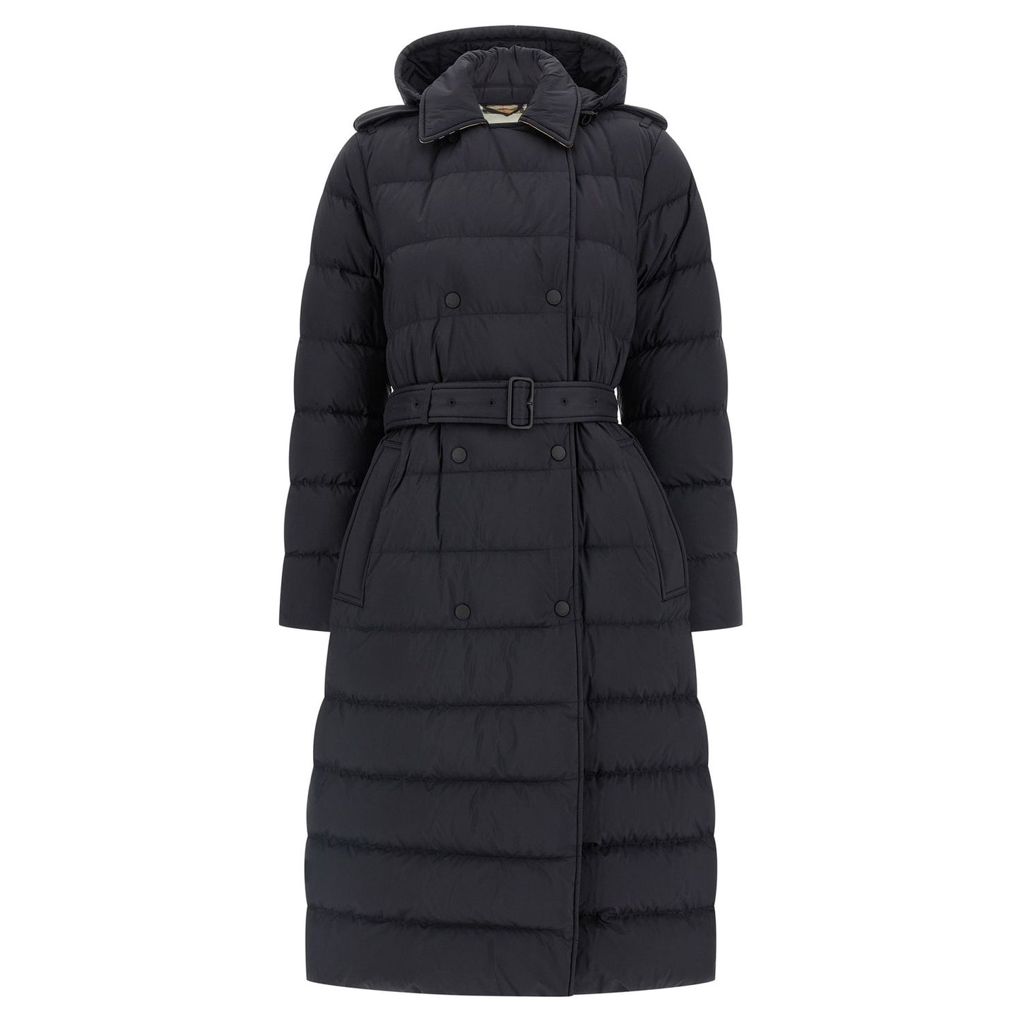 Burberry Black Polyamide Coat