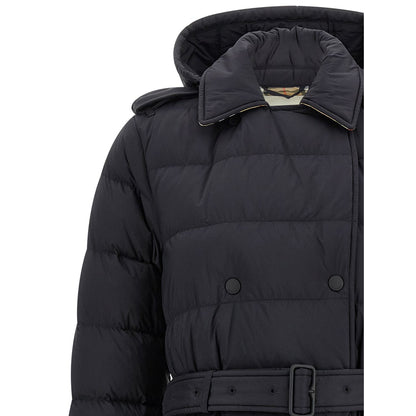 Burberry Black Polyamide Coat