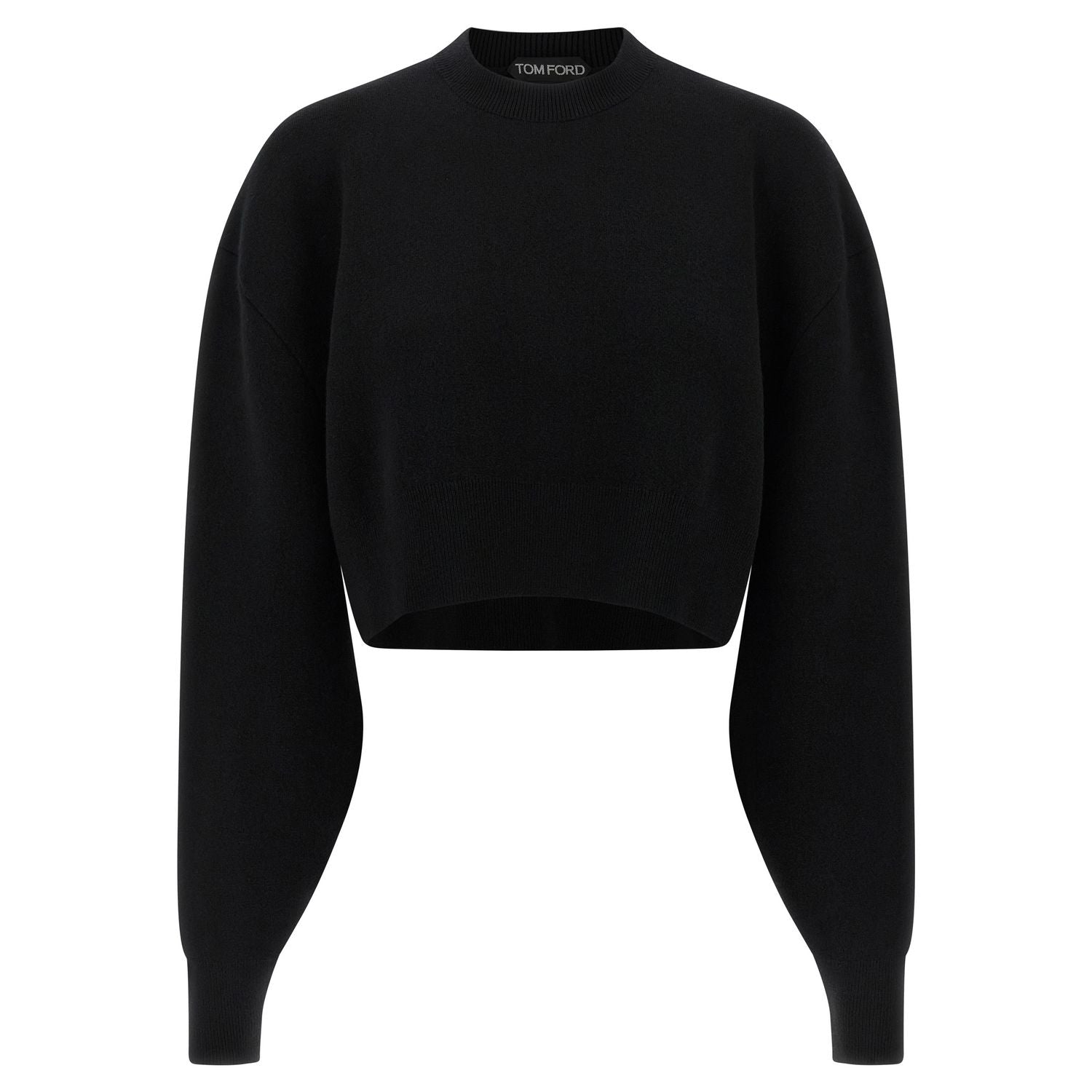 Tom Ford Black Virgin Wool Cardigan