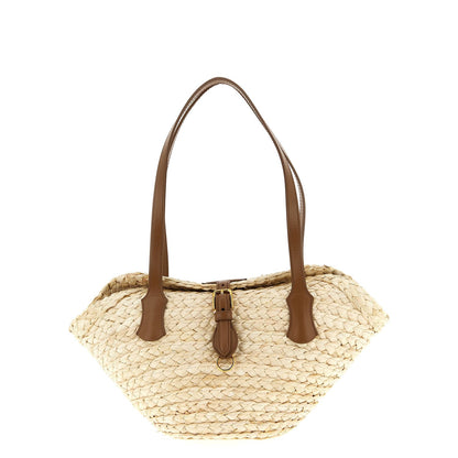 Dolce & Gabbana Beige Cork Shoulder Bag