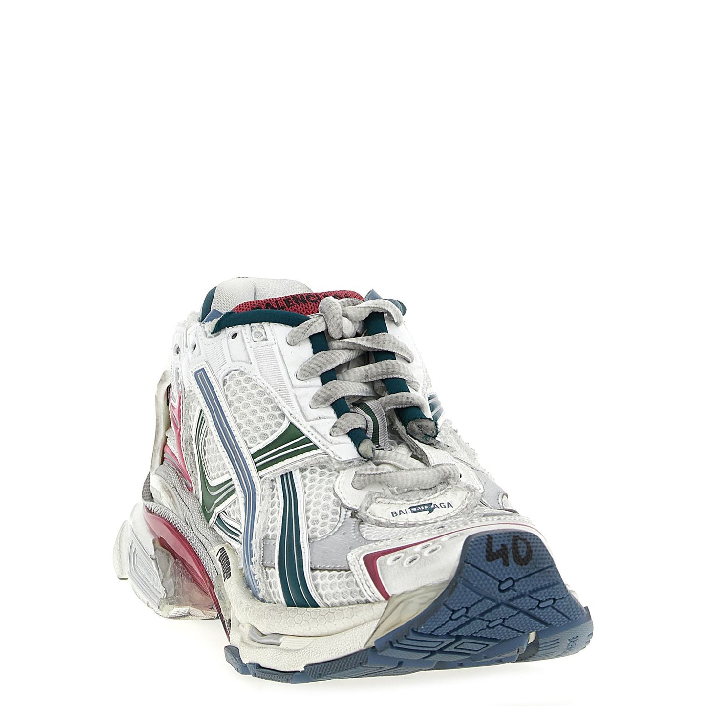 Balenciaga Multicolor Polyethylene Athletic Sneakers