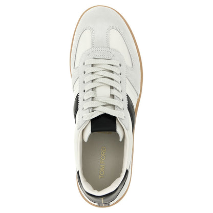 Tom Ford Bicolor Calfskin Sneakers