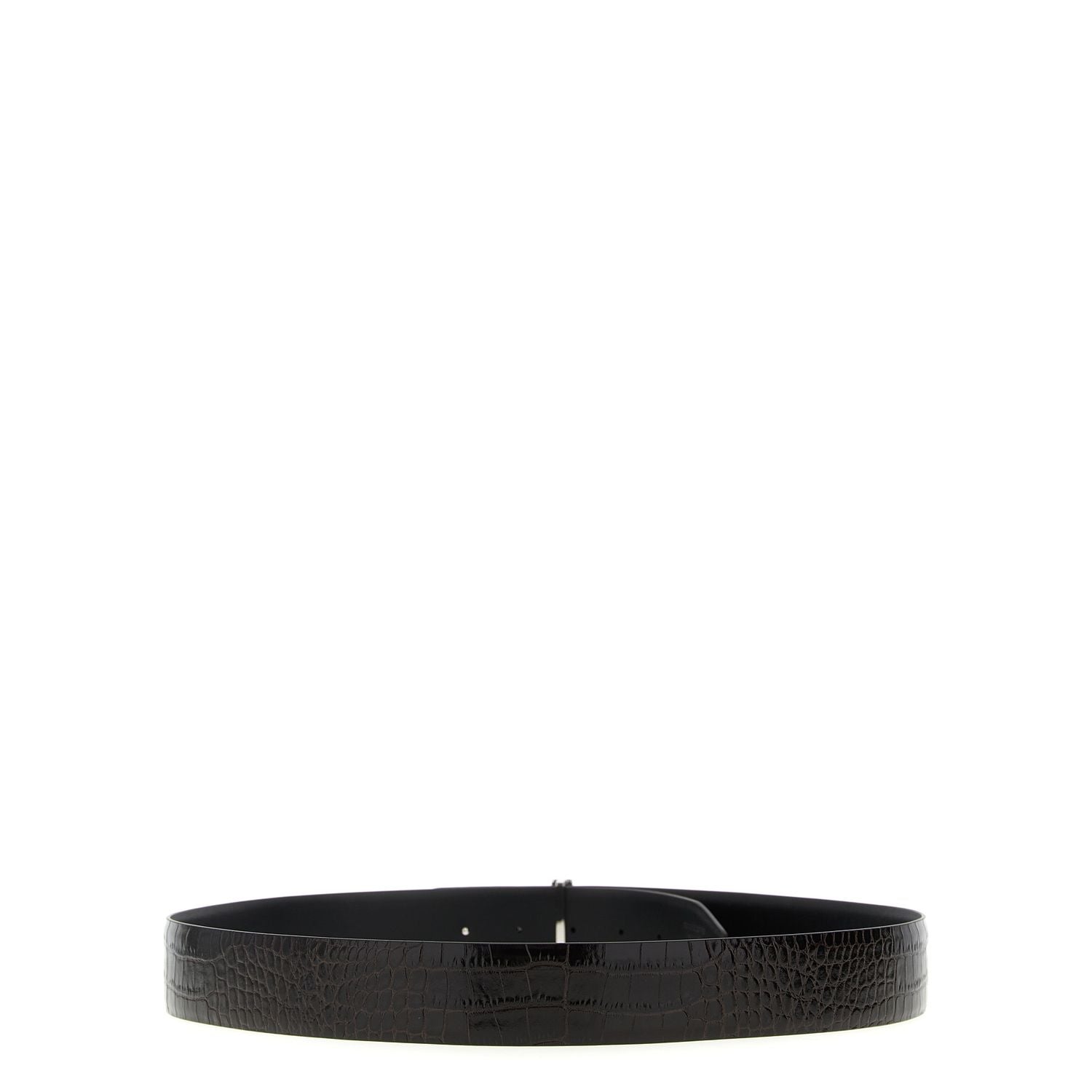 Tom Ford Brown Calfskin Belt