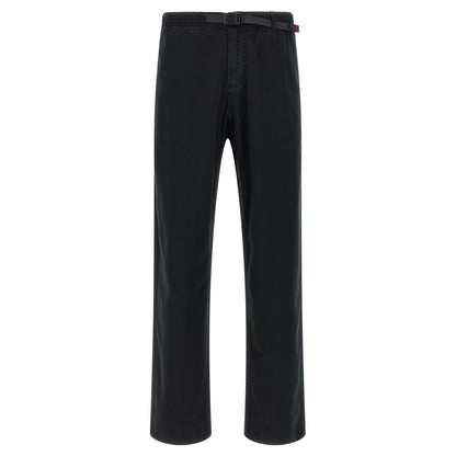 Gramicci Black Cotton Casual Pants