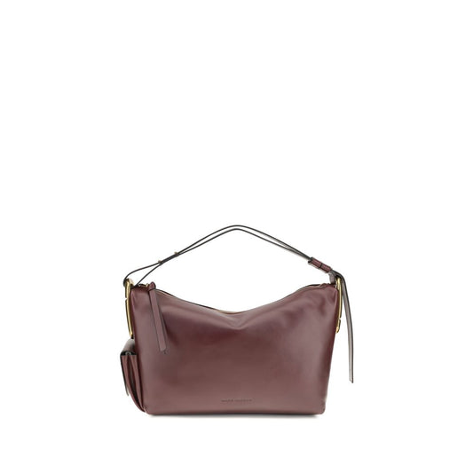 Marc Jacobs Bordeaux Calf Leather Bos Taurus Shoulder Bag
