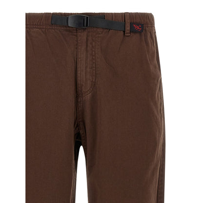 Gramicci Brown Cotton Casual Pants