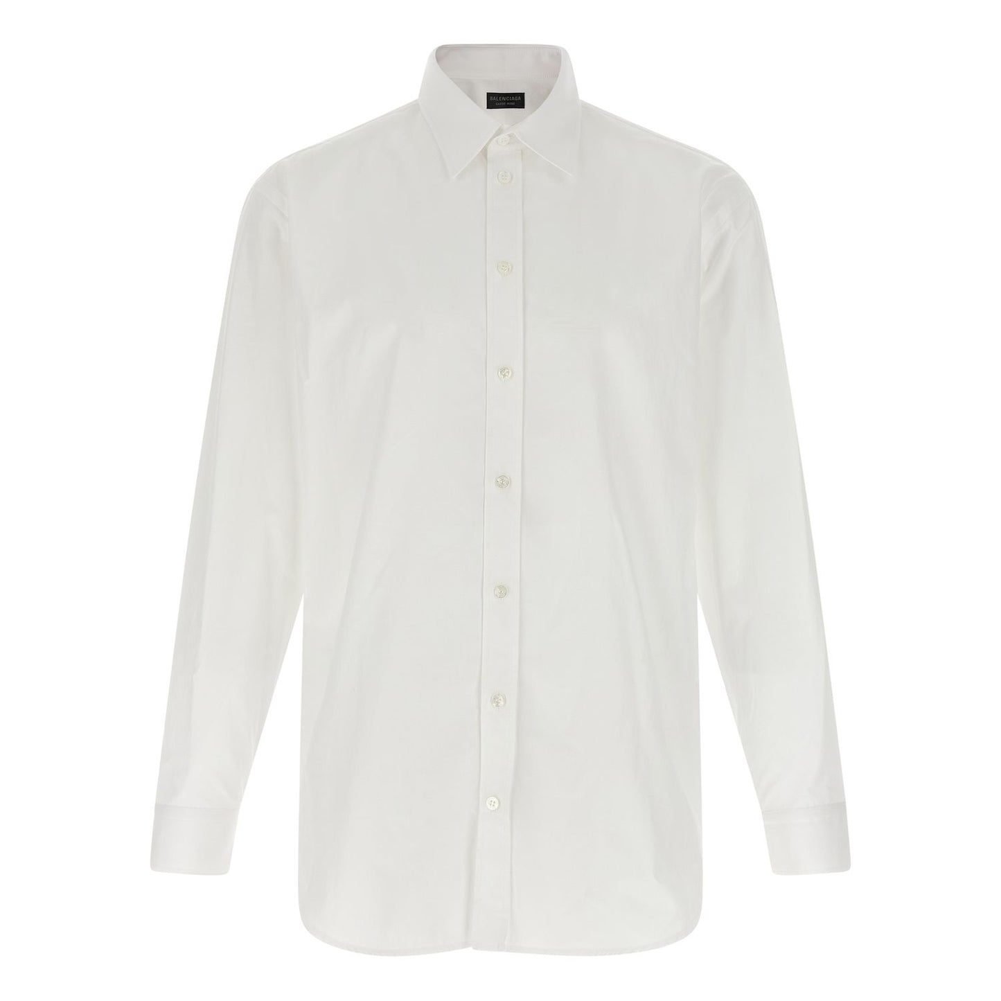 Balenciaga White Cotton Blouse