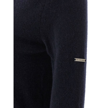 Balenciaga Blue Cashmere Cardigan
