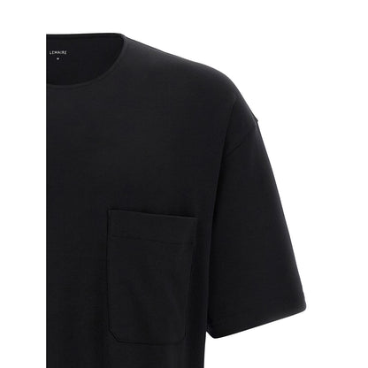 Lemaire Black Cotton T-Shirt