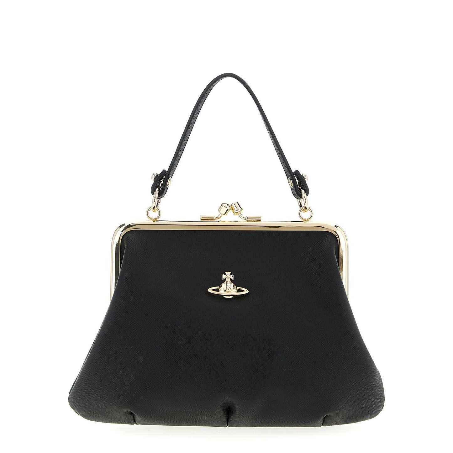 Vivienne Westwood Black Cowhide Handbag
