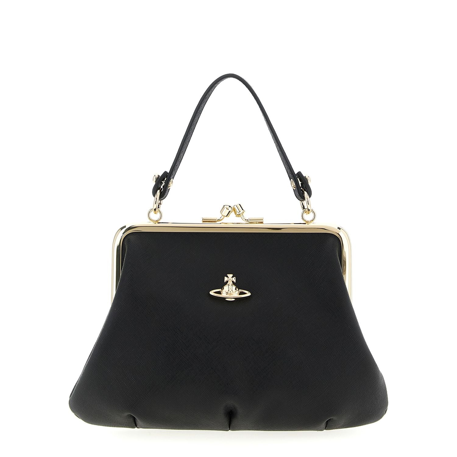Vivienne Westwood Black Cowhide Handbag