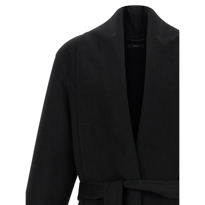 Tom Ford Black Virgin Wool Coat