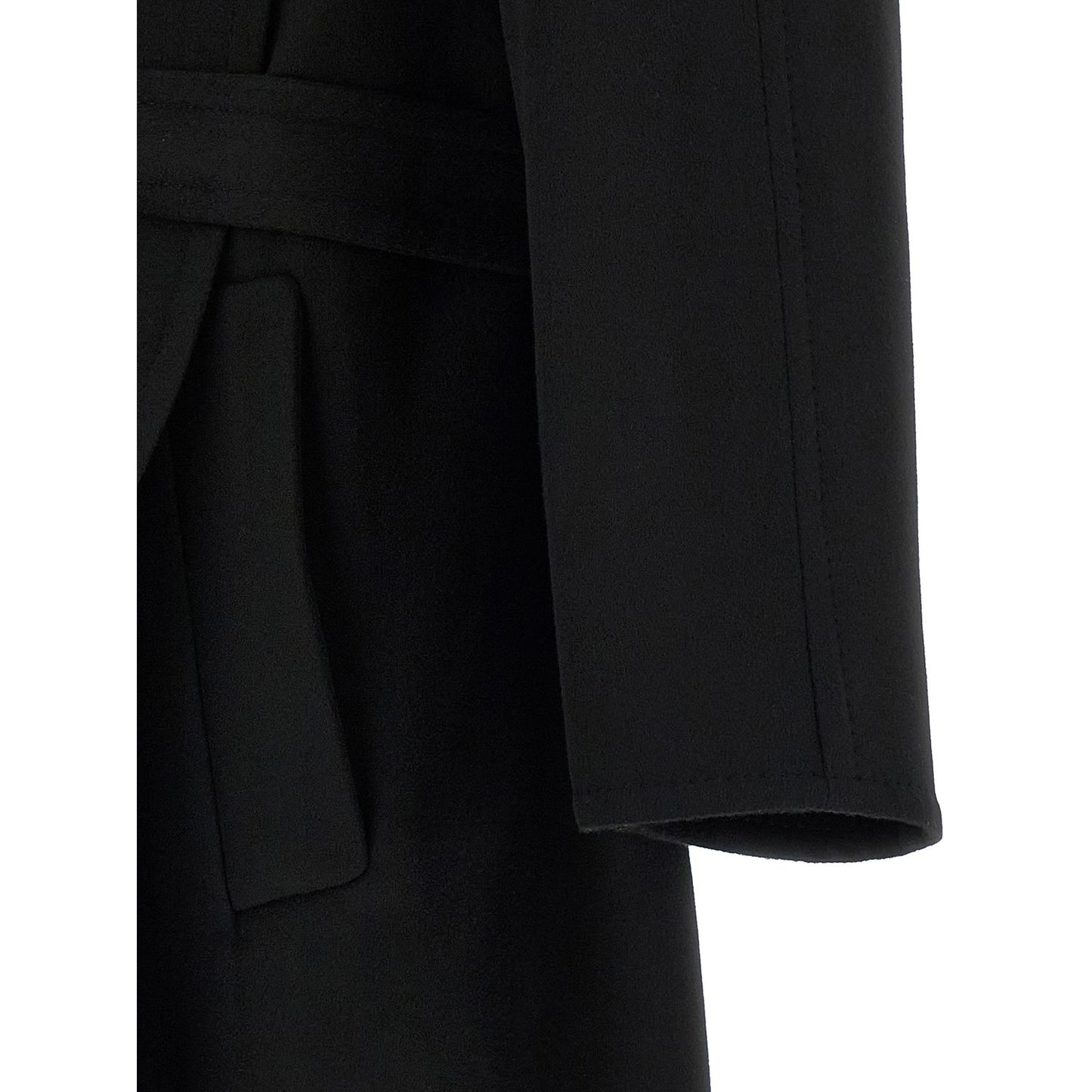 Tom Ford Black Virgin Wool Coat